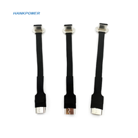 Type C 4 broches mâle à femelle FPC câble souple à Angle droit USB C 4p charge de données FPV FPC câble plat