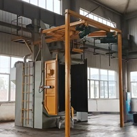 Machine de sablage automatique à haute pression Q37 pour acier au manganèse, type crochet, avec moteur pour sablage à la pierre