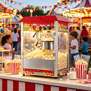 Automatic Electric Commercial <b>Popcorn</b> <b>Machine</b> Factory Wholesale OEM <b>Popcorn</b> Maker For Bakery Snack Shop Business Use - Product Image 4