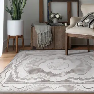 Popular Area Europe Geometric Printed Rugs Custom Design Soft Pashmina Carpet Rug Carpet For Living Room