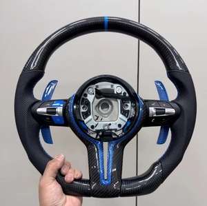 Volante de Fibra de Carbono para <span class=keywords><strong>BMW</strong></span> M M3 M6 F01 F02 F06 F07 F10 F11 F15 F16 F22 F30 <span class=keywords><strong>F31</strong></span> F32 F33 F34 F80 F82 F83 F85 F86 F87 - Product Image 6