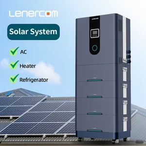 Ensemble complet de batterie de secours à usage domestique kit solaire 3kw 5kw onduleur solaire hybride prix Nsw