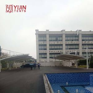 Toldo de Estacionamiento con Estructura de Membrana Fundida de Diseño Profesional Guangzhou Yijin para Exteriores - Product Image 6