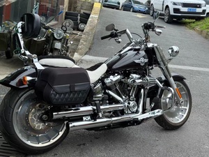 Motocicleta Usada de Segunda Mano, Marca Estadounidense, Fat Boy Negra, Modelo 2002, 5200 km, Marca Estadounidense Fat Boy, Disfruta de un Rendimiento Confiable - Product Image 2