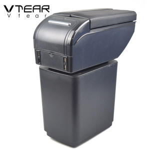 Vtear Boîte d'Accoudoir Centrale Style Auto, <span class=keywords><strong>Accessoires</strong></span> USB ABS pour Citroën <span class=keywords><strong>Berlingo</strong></span> Peugeot Partner Tepee - Product Image 3