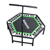 Mini Trampolín Exclusivo de Tipo Profesional, Equipo de Gimnasio Duradero para Ejercicios de Fitness Efectivos en Interiores