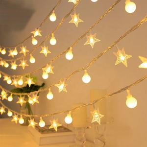 2024 Wholesale Solar Led LightsFor Decoration for Room Christmas Outdoor Decorations 30 Led Bubble Ball Star <strong>Snowflakes</strong> <strong>Lights</strong> - Product Image 6
