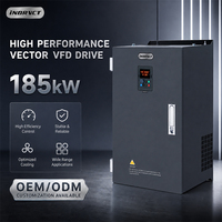 Variateur de fréquence AC-DC-AC robuste 380V 185KW pour pompe, contrôleur de pompe à eau triphasée, applications industrielles de moteurs, IP20
