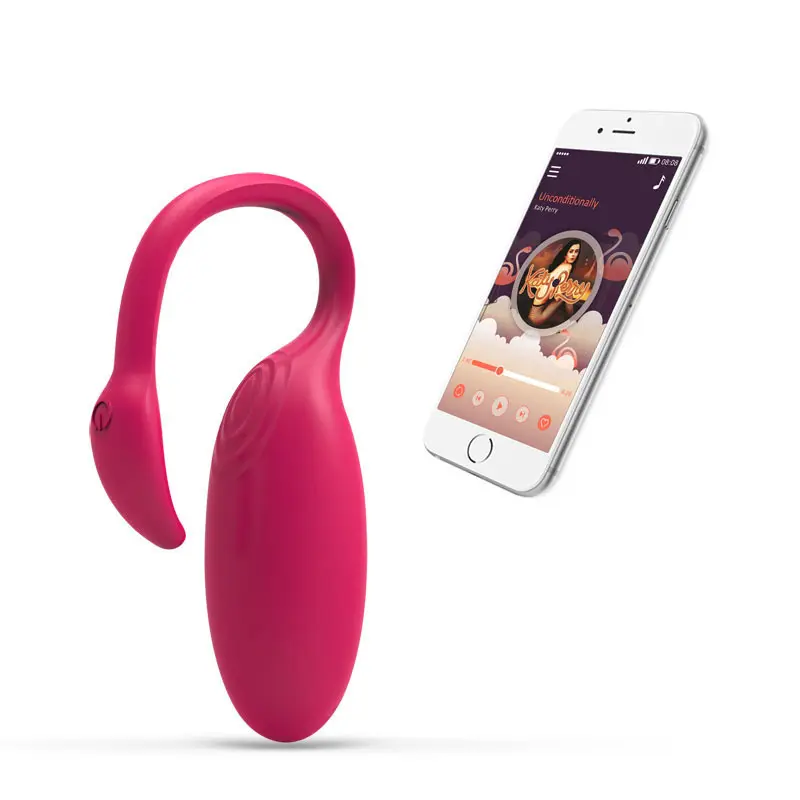 Luxury Red Flamingo Wearable App Control Smart Vibrator For Men Women Couples Vibrator Egg