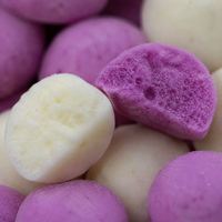 Biscuits sains pour bébés Aimo avec protéines et probiotiques - Saveur fruitée Texture semi-molle Morceaux de fruits naturels Paquet de 19g