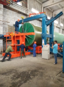 <span class=keywords><strong>GRP</strong></span>/<span class=keywords><strong>FRP</strong></span> cuộn dây chuyền chế biến máy cho sản xuất ống - Product Image 4