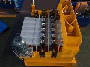 Giao hàng nhanh tấm kim loại lợp cong Máy ép đường cong tạo thành máy - Product Image 4