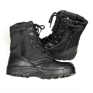 Bottes tactiques respirantes directes d'usine pour bottes en cuir <span class=keywords><strong>de</strong></span> style Panama <span class=keywords><strong>de</strong></span> combat en plein air - Product Image 4