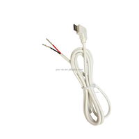 Cable Pigtail Personalizado de 0.5/1/2m Micro Macho a Extremo Abierto con Cable Desnudo y Cubierta de PVC