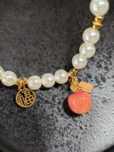 Elegante y Cómodo <span class=keywords><strong>Collar</strong></span> Ajustable para Mascotas con Perlas, Accesorio para Perros y Gatos - Product Image 5