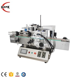 Máquina Etiquetadora Automática HZPK para Botellas de PET a Pequeña Escala, Etiquetadora de Botellas de Agua, Frascos, Latas y Botellas de Vino con Etiquetas Autoadhesivas Redondas - Product Image 3