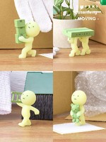 Figurines Lumineuses Mignonnes en PVC de la Série Moving Box – Cadeau Surprise Créatif pour Fans de Films et Séries TV