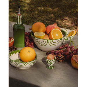 Raices 1.5L gốm Bát salad 21cm lớn hình bầu dục men với 4.5 inch mô hình bát súp đặt cho phục vụ thực phẩm - Product Image 4