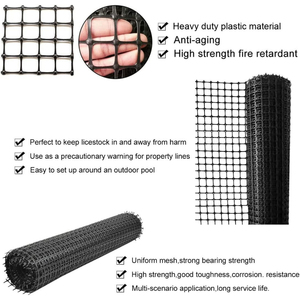 Clôture en <span class=keywords><strong>filet</strong></span> plastique pour volailles, rouleau de clôture de sécurité pour poulets, canards, oies, <span class=keywords><strong>filet</strong></span> de barrière réutilisable pour animaux, clôture pour bétail - Product Image 3