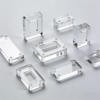 Services de tournage et de fraisage CNC pour plastiques acryliques haute transparence, plastiques techniques colorés et plastiques de précision