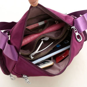 Borsa a Tracolla Multifunzionale da <span class=keywords><strong>Donna</strong></span> in <span class=keywords><strong>Oxford</strong></span> Impermeabile Personalizzata, Borsa Messenger in Nylon Portatile - Product Image 5