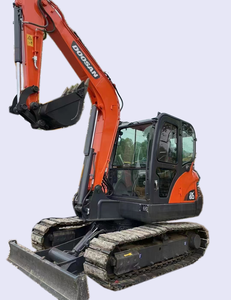 Miniexcavadora Doosan DX60 usada de alta calidad en stock, bien mantenida después de una inspección completa, pocas horas de trabajo, motor original - Product Image 4