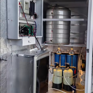 Distributeur d'eau automatique à monnayeur avec écran tactile, grande capacité, intelligent et purificateur, pour extérieur - Product Image 4