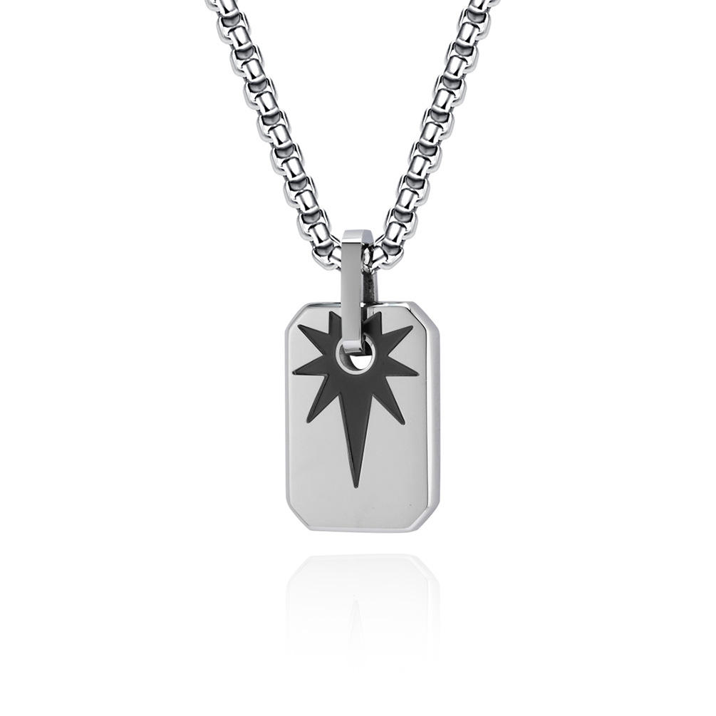 Black Single Pendant