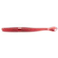 Leurre souple en PVC personnalisé OEM/ODM Bellance, 100 mm, 2,6 g, imprimé, imitation ver de terre, pour la pêche en bateau en mer