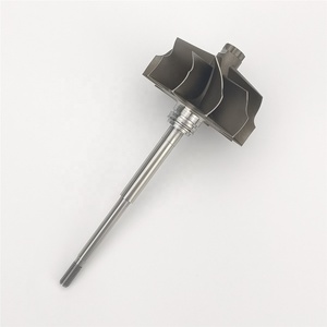 GT4088R 升级版 5+5 叶片涡轮涡轮轴 449208-8 适用于 751470-1/2/3 G 系列滚珠轴承 GTX40R GTX4088R (68/77mm) - Product Image 3