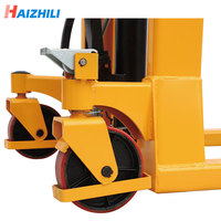 Haizhili Haute Qualité 1000kg 3.5m Transpalette à Levage Rapide Gerbeur Manuel Chariot Hydraulique