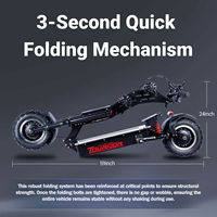 Trottinette électrique entrepôt US/UE, livraison gratuite, 10000W, double moteur brushless, 72V 40Ah Lithium, 14 pouces, tout-terrain, pliable, contrôle par application