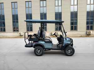 Nouvelle voiturette de <span class=keywords><strong>golf</strong></span> électrique ouverte 2, 4 ou 6 places avec pare-brise et toit pour parcours de <span class=keywords><strong>golf</strong></span>, villa, complexe hôtelier, parc - Product Image 4