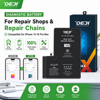 Batería de Diagnóstico DEJI 0 Ciclos para iPhone 12 13 14 15 16 Pro Max, Reemplazo de Batería con Estado de Salud