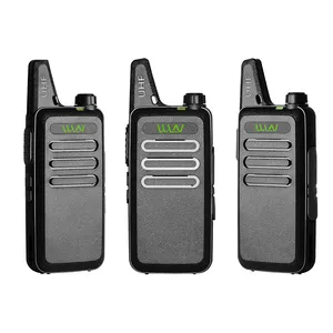 WLN-walkie-talkie KD-C1, famosa marca China FCC, certificación CE y IC, herramienta de comunicación de alto estándar, 2wattas