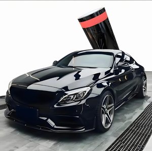 طبقة حماية طلاء السيارة (PPF) من مادة TPU بلون أسود بيانو من أستروم: لمسة نهائية عاكسة كالمرآة |   لفافة ذاتية الإصلاح من زيرو أورانج بيل |   درع أسود لامع فائق للعناية الفائقة بالسيارات - Product Image 2