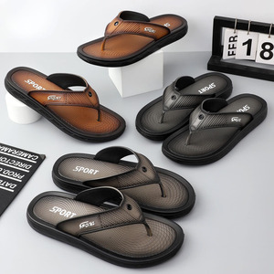 Cómodas <span class=keywords><strong>Chanclas</strong></span> de playa de verano antideslizantes impermeables <span class=keywords><strong>para</strong></span> <span class=keywords><strong>adolescentes</strong></span> y Hombres estilo de punta redonda <span class=keywords><strong>para</strong></span> uso en interiores y exteriores - Product Image 3