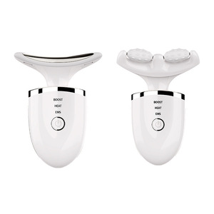 เครื่องนวดหน้าไมโครเคอร์เรนท์แบบลูกกลิ้ง วัสดุ ABS สแตนเลส ชาร์จผ่าน USB สำหรับยกกระชับผิวหน้า - Product Image 2