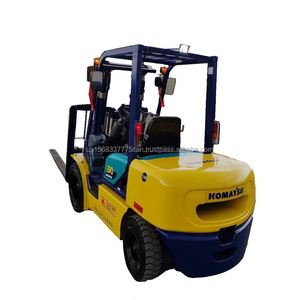 Used Komatsu FD30 3 Ton Diesel Forklift with for Engine Solid Tires-<b>Top</b> Selling for Construction & Machinery Repair Shops - Product Image 1