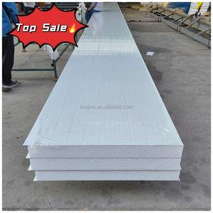 Panel sándwich EPS más vendido, a prueba <span class=keywords><strong>de</strong></span> <span class=keywords><strong>sonido</strong></span> ignífugo, pared sándwich EPSl, aislamiento <span class=keywords><strong>de</strong></span> acero <span class=keywords><strong>de</strong></span> Color <span class=keywords><strong>de</strong></span> 50mm <span class=keywords><strong>para</strong></span> sala limpia - Product Image 2