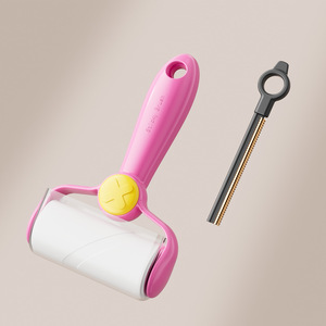 Portable <b>Lint</b> <b>Roller</b> For Clothes With Replaceable <b>Rollers</b> And Wall Mount Holder Multicolor Design For Easy Use And Storage - Product Image 3