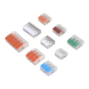 221 412 Hendel Moer Connector 2-polige Elektrische <span class=keywords><strong>Terminal</strong></span> Blok Quick Push In Draad Connectoren Voor Thuisverlichting Bedrading - Product Image 6