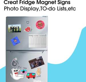 Feuilles magnétiques pour réfrigérateur en PVC mat imprimables A4 A3, papier photo magnétique flexible en vinyle pour la maison - Product Image 3