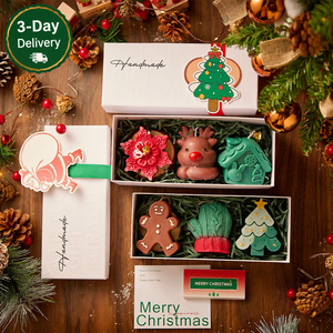 Set Regalo di Candele Natalizie per Bambini, Consegna Rapida, Scatole Regalo di Candele Aromatiche per Natale, Magazzino USA LANJO - Product Image 1