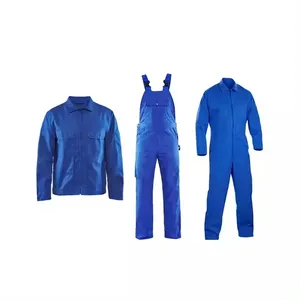 Customized Logo Welding Flame Resistance Overall Uniforms Suit Coverall Safety Protection Suits Work Clothing FR Workwear