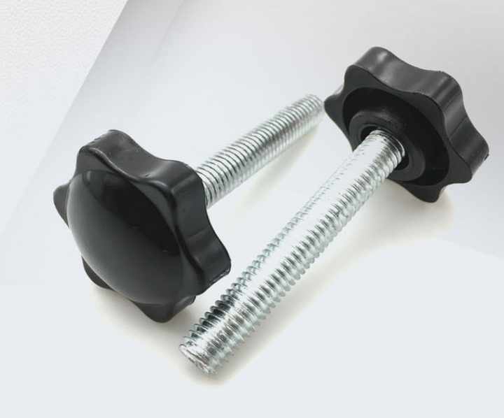 Perilla De Tornillo De Sujeción M6, Tornillo De Sujeción De Estrella M6 X 40 Mm, Rosca De Rosca, Rosca De Repuesto Para Pomo De Mano De Estrella, 8 Unidades