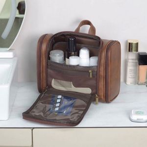 Large Capacity Waterproof Travel Toiletry Bag with <b>Hook</b> - Hanging Organizer for Men & Women - Product Image 3