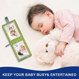 V121 Personnaliser le <span class=keywords><strong>livre</strong></span> <span class=keywords><strong>photo</strong></span> de bébé en tissu doux My First Family <span class=keywords><strong>Photo</strong></span> Memory Book Baby First <span class=keywords><strong>Photo</strong></span> Album for Memories Record - Product Image 5