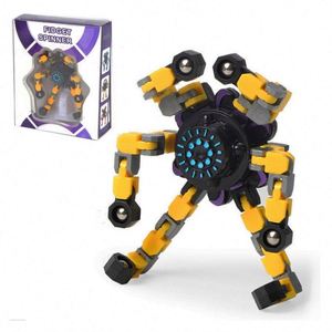 Spinner Antiestrés de Metal de Alta Calidad, Juguete Giratorio 3D para Aliviar el Estrés - Product Image 3