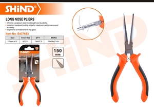 Kìm Cắt Dây Dài SHIND 37683 Mini Kìm Cắt Dây Thông Số Kỹ Thuật 115Mm/4.5 "Dụng Cụ Thủ Công Kìm Cắt Nhỏ - Product Image 2